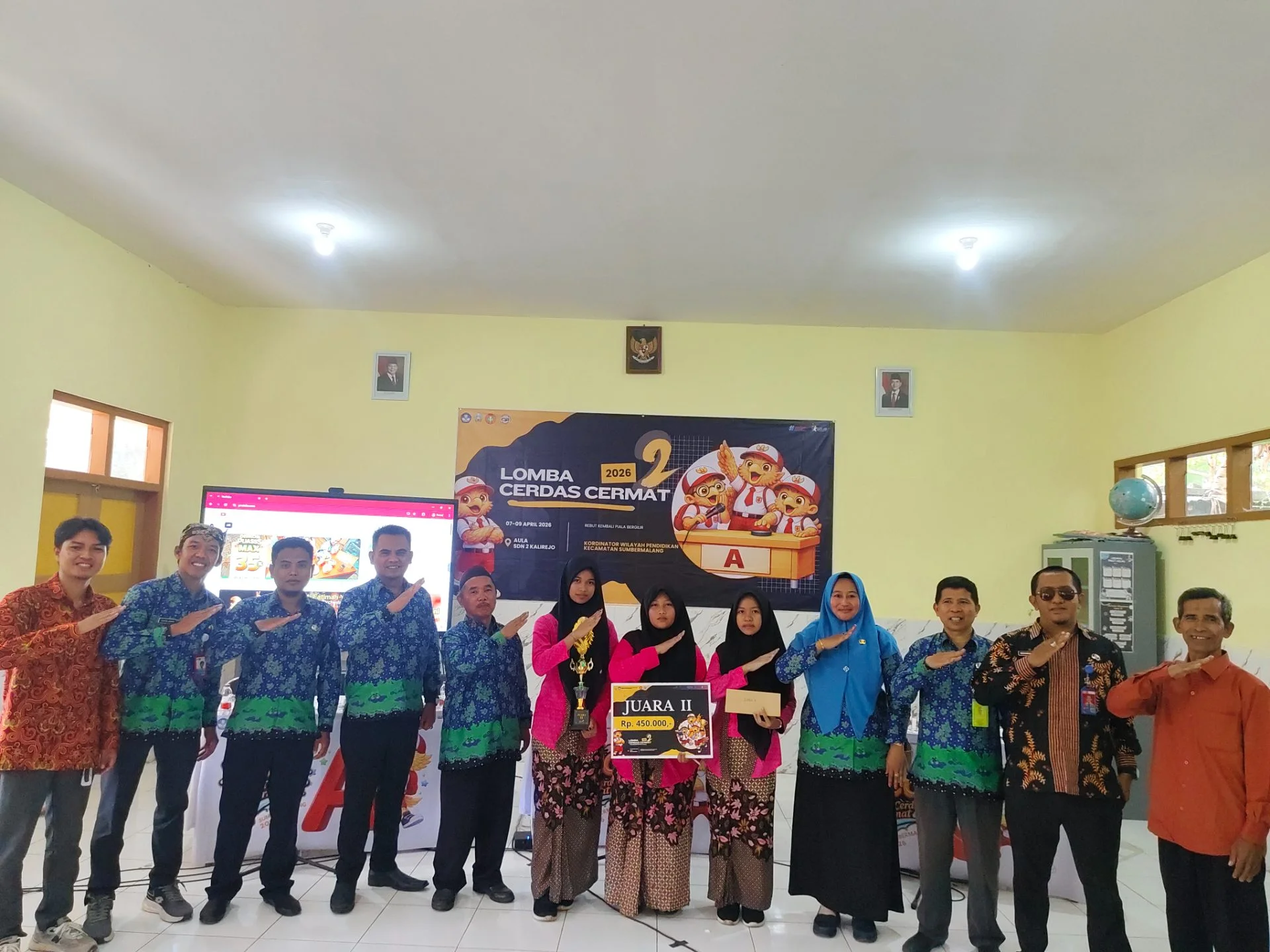 Lomba Cerdas Cermat Tingkat SD Kecamatan Sumbermalang