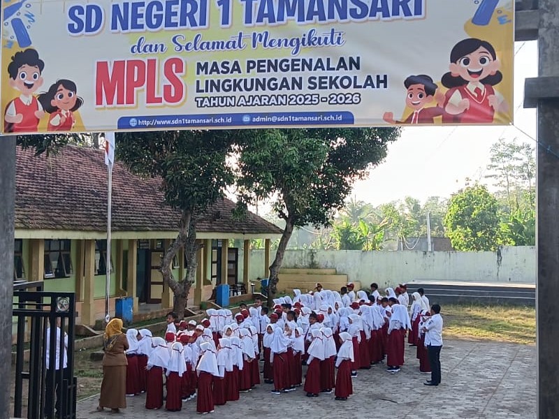Kegiatan MPLS Ramah di SD Negeri 1 Tamansari Wujudkan Sekolah Menyenangkan untuk Siswa Baru