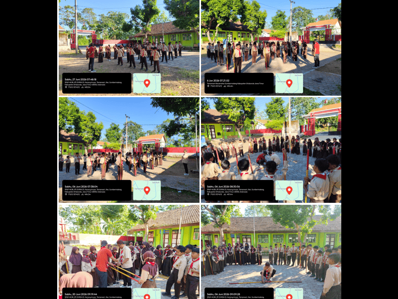 Latihan Rutin Pramuka SD Negeri 1 Tamansari